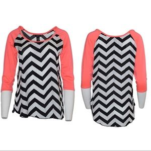 rue21 Striped Top Size Medium